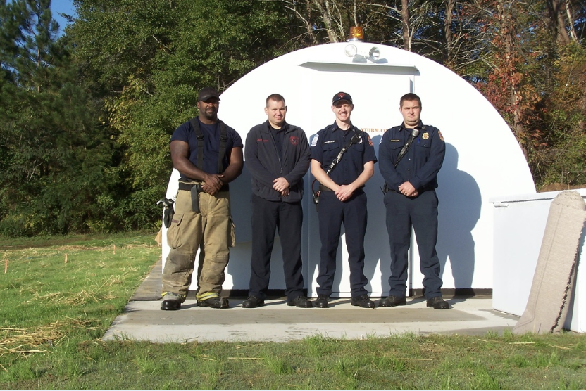 Tornado Shelter at Mountain View Estates